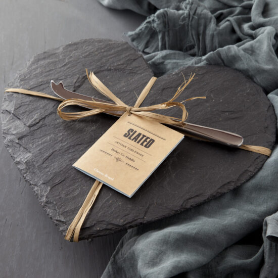 heart cheese board, cheese board, cheeseboard, Irish Gift, Cheese lovers Gift, Slated.ie, Unique Gift, corporate gift, personalised gift,