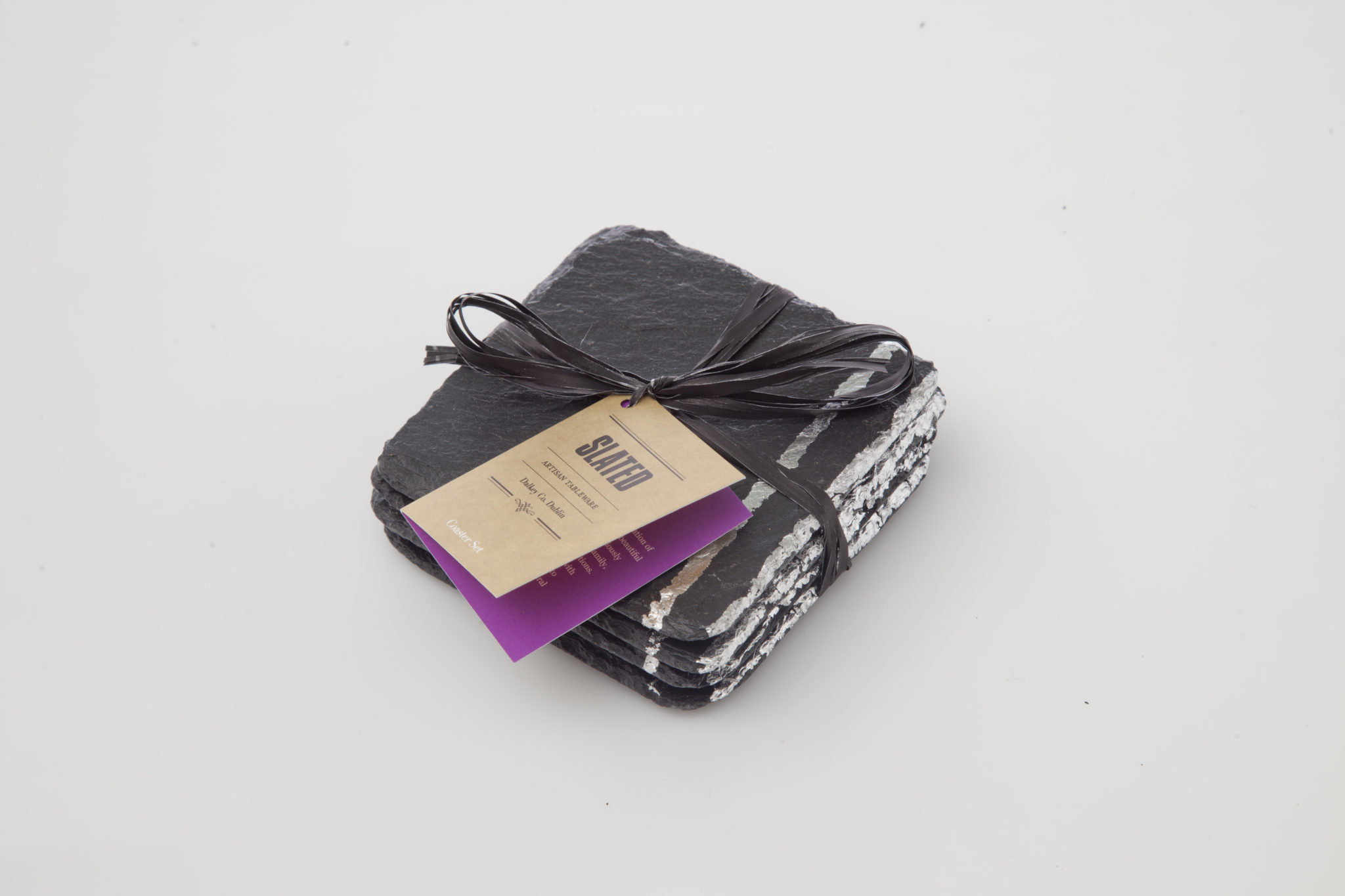 Silver Leaf Coasters - Image 2