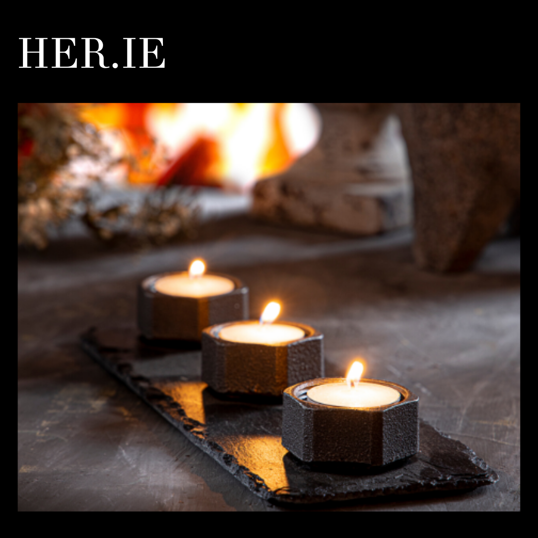 The SLATED Candle HOlder
